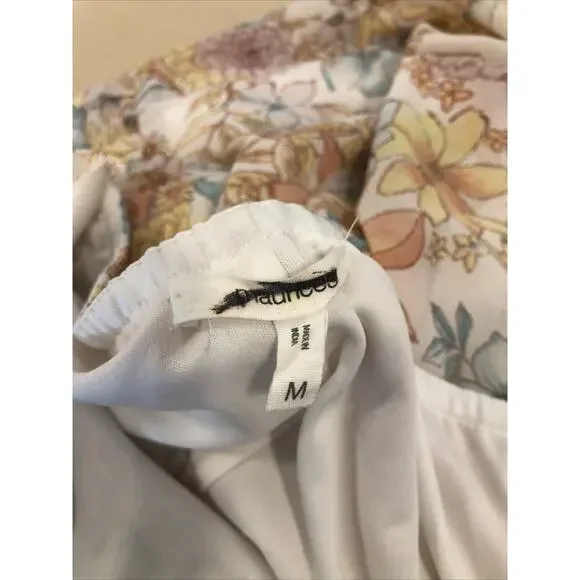 Maurices Women’s Maxi Sundress Size M Floral Halter Neck Boho Vacation Dress - Picture 6 of 10